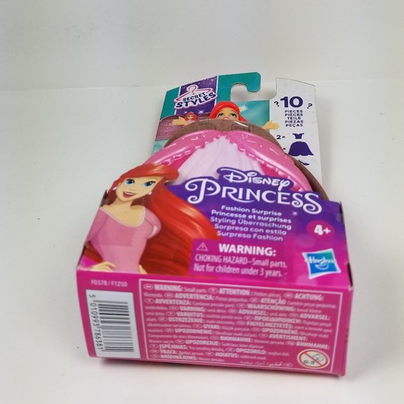 Fashion Surprise Princess Ariel 10 pcs ages 4+ great as a cake toper - Picture 8 of 13
